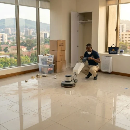 Post construction cleaning service in Kigali